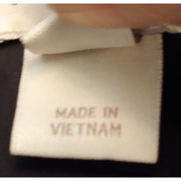 J. Crew Black/White Excursion Herringbone Down Filled Quilted Puffer Vest XS - Picture 8 of 10